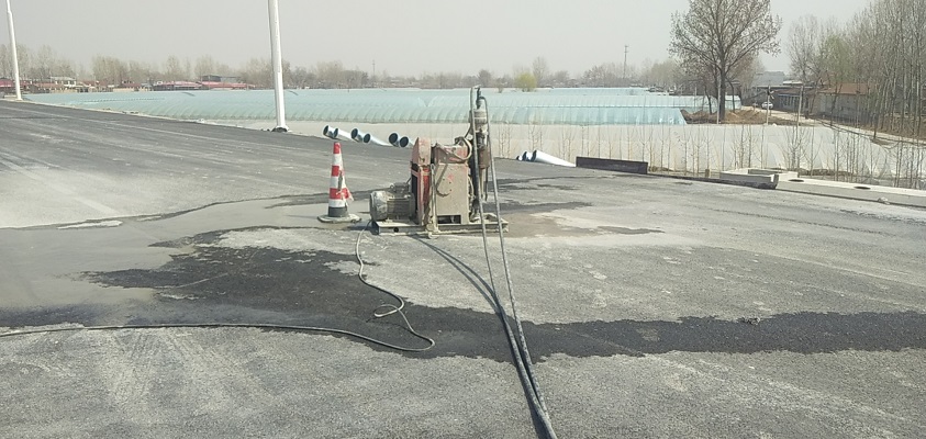 崇仁道路回填土下沉注浆